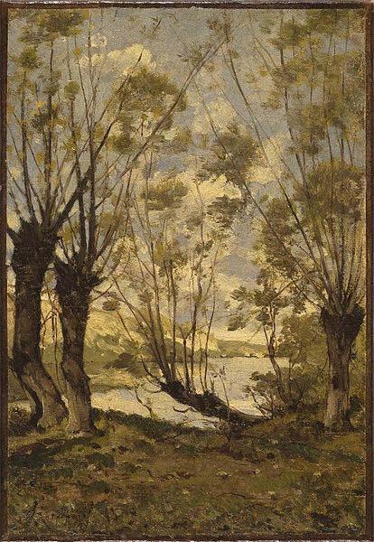  Willows on the Banks of the Loire